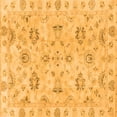 thumbnail image 1 of Ahgly Company Indoor Square Oriental Orange Traditional Area Rugs, 5' Square, 1 of 4