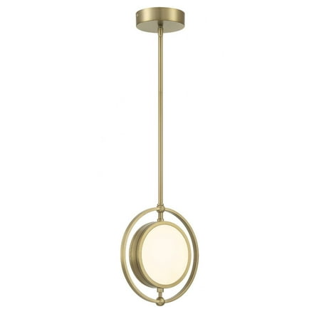 N7671-695-L-Minka Metropolitan-Spectr - 6W 1 LED Pendant-10.63 Inches Tall and 10 Inches Wide