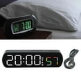 thumbnail image 7 of LED display rectangular alarm clock temperature humidity display timerSimple electronic clock, 7 of 7