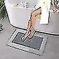 thumbnail image 3 of Alfombra de piso absorbente, alfombra de baño suave, alfombra de baño, alfombras de baño absorbente Rugbath, baño lavable antideslizante, 3 of 4