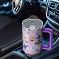 thumbnail image 5 of 40oz Halloween Tumbler with Handle, Witch & Cauldron | Print | Halloween Gifts for Men & Women | with Lids and Straws | Stainless Steel Insulated | Travel Mug, 5 of 5