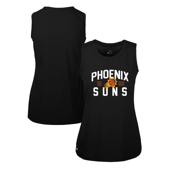 Women's Levelwear Black Phoenix Suns Macy Tank Top