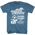 thumbnail image 1 of Bill and Ted Waterloo Blue Heather Adult T-Shirt, 1 of 1