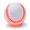 Ruthless Red, variant on Ruthless Red Light Up Glow In The Dark Official Size Baseball Sports Gear