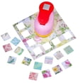 thumbnail image 1 of Embossing Machine Stamp Shape Craft Punch Round Hole Punch Toothed Puncher, 1 of 8