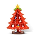 thumbnail image 1 of Wosthever de decoración de árbol de Navidad adorno de muñeca escritorio centro de decoración Metal artesanía granja decorativa Kits de decoración para fiestas Rojo METRO, 1 of 6