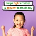 thumbnail image 3 of TheraBreath Kids Mouthwash with Fluoride, Organic Grapes Galore, Anticavity, 10 fl oz, 3 of 8