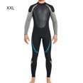 thumbnail image 2 of Naiovety Traje de buceo de manga larga impermeable a prueba de sol traje de buceo para nadar Deportes acuáticos hombre negro XXL Naiovety OD020697-05, 2 of 6