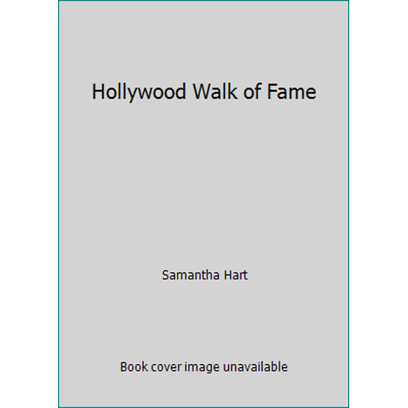 Pre-Owned Hollywood Walk of Fame (Paperback) 0966578716 9780966578713