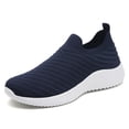 thumbnail image 2 of Las Mujeres Que Caminan Los Zapatos Se Deslizan Con Deporte para Correr El (oscuro 39) Azul, 2 of 8