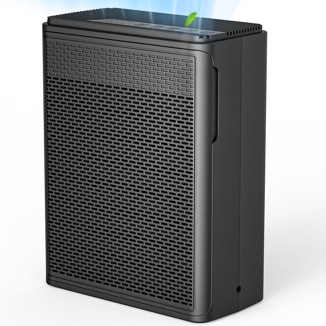 YARIKI Air Purifiers for Home Pets Covers Up to 1500 Sq Ft,H13 Hepa Filter with Washable Pre-Filter,Pet Hair Dander Smoke Air Cle