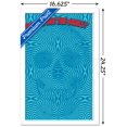 thumbnail image 3 of Optical - Skull Wall Poster, 14.725" x 22.375", Framed, 3 of 5