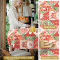 thumbnail image 5 of Pioneer Flower Floral Print Pattern Round Tablecloth 60 X 60 Inch, Wrinkle Resistant Wipeable Table Cloth for Kitchen Dining Picnic Patio Party, 5 of 6
