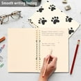 thumbnail image 4 of FORMRS 1-Subject Spiral Notebook 8" x 5" College Ruled 60 Refillable Sheet, 2 Pack, Cute Cat Paw, 4 of 7