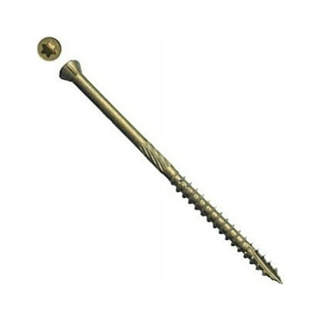 

Lb) 5THB93 9 X 3-Inch Bronze Star Trim Head Screws Approx. 420