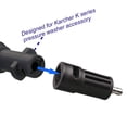 thumbnail image 3 of Mosiee High Pressure Cleaner 1/4 Inch Quick Connect Plug T-Fittings For Karcher K Series Lawn Irrigation Garden Watering Tool Adapters, 3 of 6