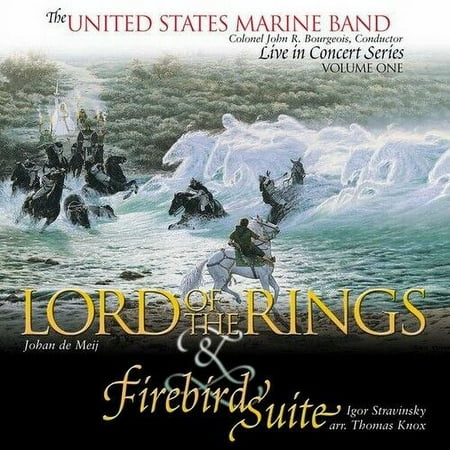 Pre-Owned - Lord of the Rings & Firebird by United States Marine Band (CD, 2001)