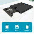 thumbnail image 4 of Lecteur DVD Externe Portable Enregistreur CD USB3.0/Type-C, 4 of 8