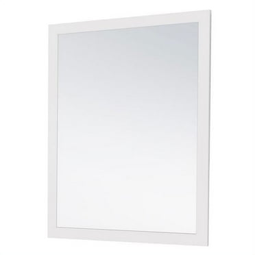 Cahaba CAMJUN32TW 22 x 32 x 1 in. Juniper Mirror, White