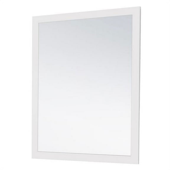 Cahaba CAMJUN32TW 22 x 32 x 1 in. Juniper Mirror, White