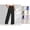 Black, variant on Uniform Pants for Girls Wide Leg Dress Pants Pockets Stretchy Solid Color High Elastic Waist Pull on School Uniform