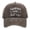 Washed Cap-Brown, variant on Camping Hair Don't Care Embroidered Adjustable Washed Adult Baseball Dad Hat, Curved Brim Outdoor Sun Cap for Travel & Casual Daily Use