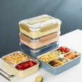 thumbnail image 2 of RKZDSR Large Capacity Insulated Lunch Box - Sealed Fresh-keeping Container with Separate Compartments for Portability, 2 of 4