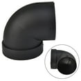 thumbnail image 1 of Enhance Airflow Efficiency with this 75mm Elbow Outlet Connector for Heaters, 1 of 2