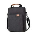 thumbnail image 3 of Bolso para portátil, bolso de mano, estuche de transporte, correa ajustable, para computadora, impermeable, para viajes de negocios, fin de semana, 13 a 14 pulgadas, 3 of 8
