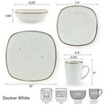 thumbnail image 5 of Pfaltzgraff® Decker White 16-Piece Dinnerware Set, 5 of 11