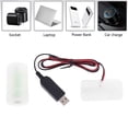 thumbnail image 2 of 4.5V Eliminador de batería de la célula del adaptador 1.5v 3v 4.5v 6v Lr20 D de la fuente de alimentación USB del enchufe británico, 2 of 5