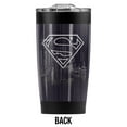 thumbnail image 2 of Superman Skyline Stainless Steel Tumbler 20 oz Coffee Travel Mug/Cup, Vacuum Insulated & Double Wall with Leakproof Sliding Lid | Great for Hot Drinks and Cold Beverages, 2 of 7