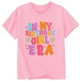 thumbnail image 3 of T-Shirts pour Filles, Manches Courtes, Imprimé Doux, Tenues d'Été pour Enfants, Mode Fille 1-2 Ans, 3 of 3