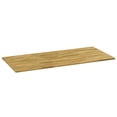 thumbnail image 2 of IM Lashes Solid oak wood Table Top with Oil Finish Rectangular,0.9" Thickness,55.1" x 23.6", 2 of 5