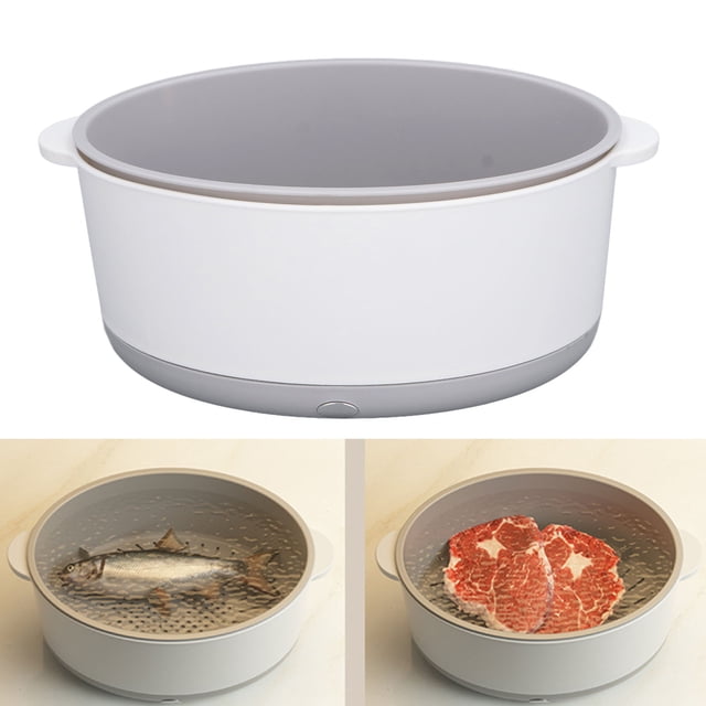 Lavadora Eléctrica de Verduras, Diseño de Doble Capa, Ahorro de Tiempo Eficiente, Multifuncional, Ahorro de Agua y Energía para frutas y Verduras