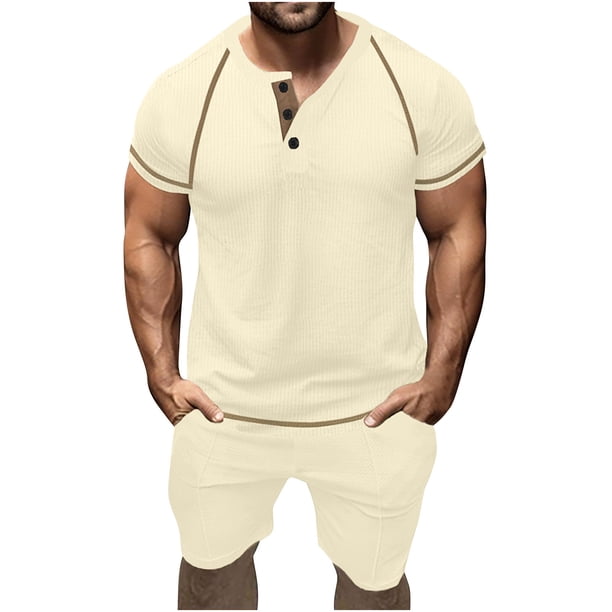 Camisas de Manga Larga para Hombres Casual Botón Abajo Camisa Impresa con Cuello de Giro, Grosor Estándar