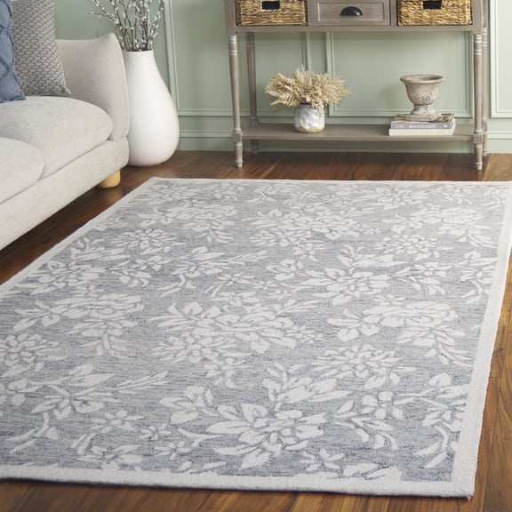 Safavieh Jardin Rosanne Floral Area Rug, Gray/Ivory, 5' x 8'
