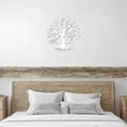thumbnail image 4 of Sdcart Metal Tree of Life Decor, Metal Wall Decor, Tree Art Wall Decor, Metal Wall Art, Tree of Life Decor, Living Room Bedroom Indoor Outdoor Metal Wall Art Hangings (04), 4 of 6