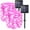 Pink, variant on 2 Pack Solar String Lights Outdoor Waterproof, Each 33FT 100 LED Solar Fairy Lights Outdoor, 8 Modes White Christmas Light for Outside Yard Tree Patio Garden Wedding Christmas Decorations