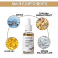 thumbnail image 2 of Turmeric Serum Dark Spot Removal Repair Anti-aging Fade Fine Lines Wrinkles Firming Moisturizing3pcs, 2 of 3
