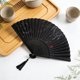 thumbnail image 5 of Estilo plegable a mano con tela de madera y seda, papel portátil para bodas de verano, atrezzo de escenario, decoraciones para fiestas, 5 of 5