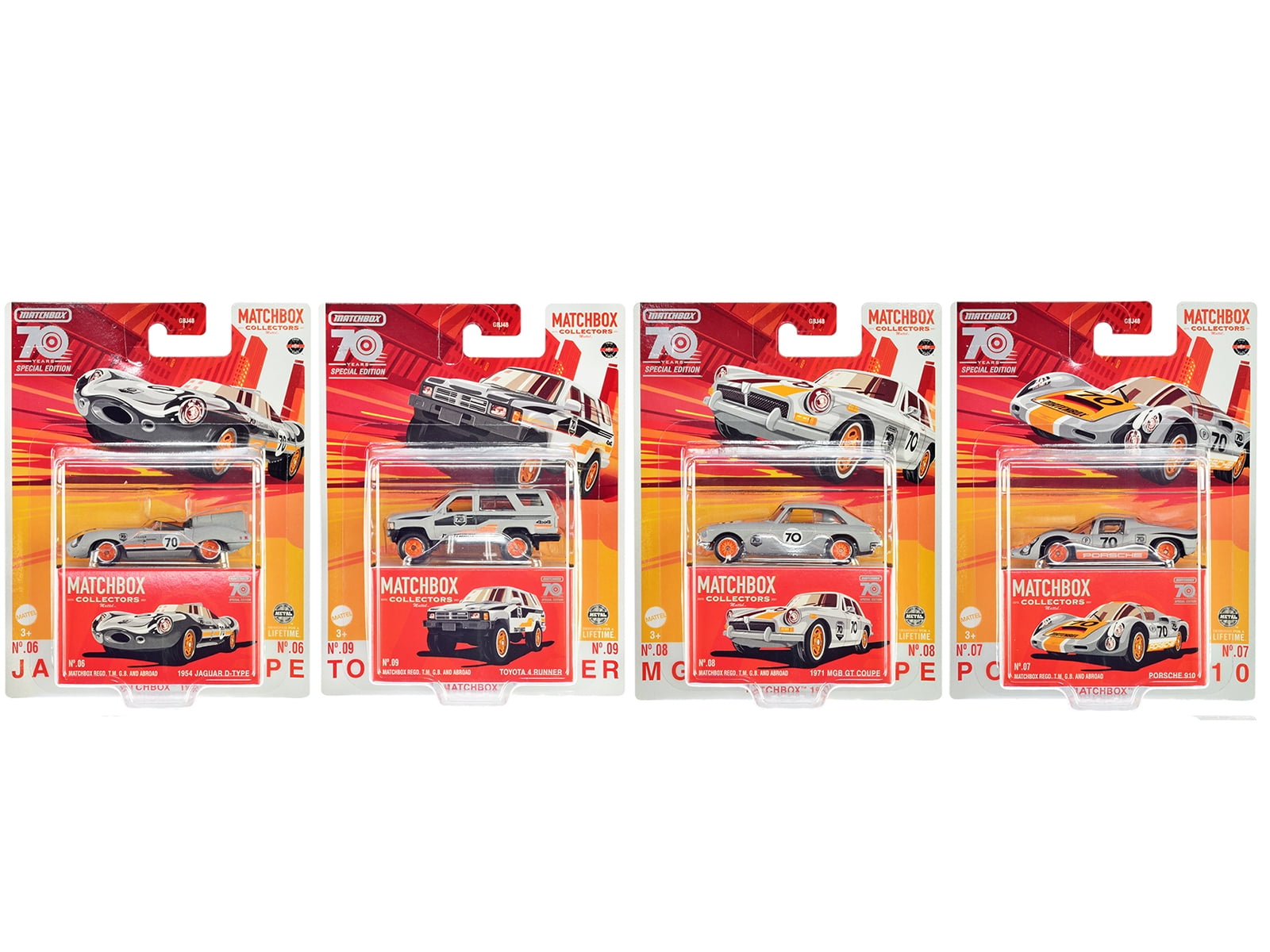 Cars Special Edition Set アメリカ直輸入品 Matchbox Collectors Superfast 2023 S 70 Years Special Edition Set