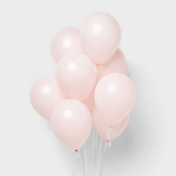 15ct Light Pink Balloons -