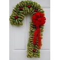 thumbnail image 3 of Candy Cane Metal Wreath Frame Christmas House, 3 of 4