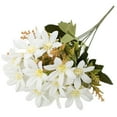 thumbnail image 4 of Transemion 1/2/3/5 Realistic Appearance Artificial Flower Low Maintenance For Life Elegant Mini Lily1 5PCS, 4 of 6