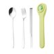 thumbnail image 2 of Aparatos de cocina, Accesorios de cocina, Cubiertos de acero inoxidable, Palillos, Cuchara, Tenedor, Estuche portátil para estudiantes, Juego de cubiertos de acero inoxidable, Cajas portátiles para cu, 2 of 6