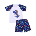 thumbnail image 1 of ITFABS Boy's Two Pcs Summer Beach Bathing Suit, Cartoon Printed Swimwear, 1 of 4