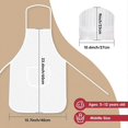 thumbnail image 4 of 24 Pieces kids chef hat and apron Ages 5-12 Kids Apron Children for Boys Girl's Cooking Baking Painting Wear 24 Pcs Kids Chef Hat and Apron, 4 of 4
