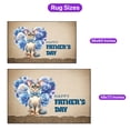 thumbnail image 5 of Devon Rex Proud Dad Happy Father's Day Indoor Rug Cat Lover Kitten Owner Gifts Carpet Living Bed Room Sofa Home Decor - 02008, 5 of 5