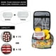 thumbnail image 4 of Bolsa de almuerzo con dibujos animados, lonchera reutilizable, lonchera bento, bolsa de picnic caliente y fría para la oficina y al aire libre, 4 of 7